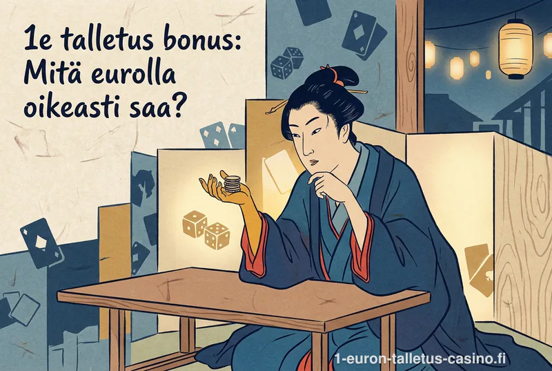 1e talletus bonus: Mitä eurolla oikeasti saa?