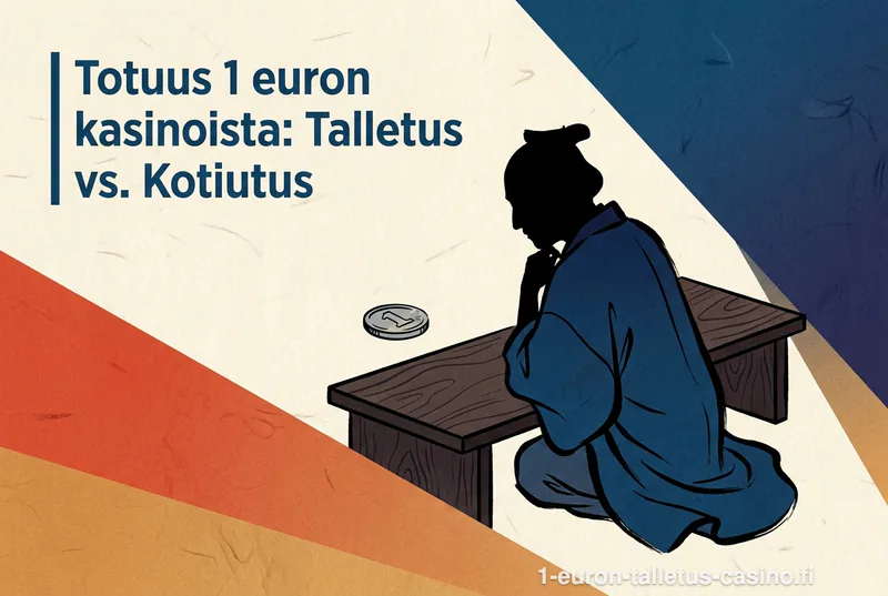 Totuus 1 euron kasinoista: Talletus vs. Kotiutus
